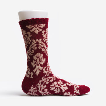 Wool Wear Scandi Scroll Sock